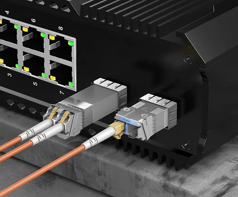 10GBASE-LR과 10GBASE-SR 모듈의 차이점