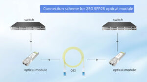 25G SFP28 Modules with switch