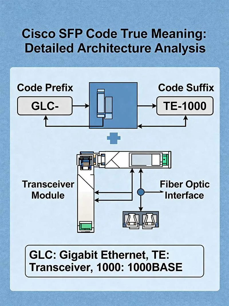 Analisi dettagliata dell'architettura del vero significato del codice Cisco SFP