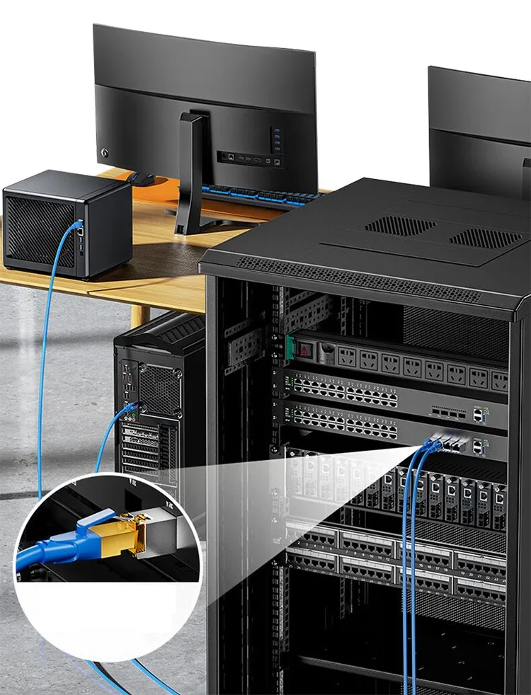 Skenario aplikasi RJ45 SFP