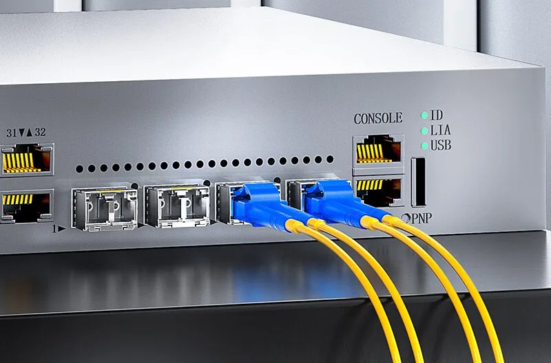 Skenario penggunaan Modul SFP LC