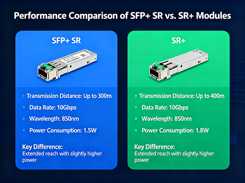 SFP+ SR vs SR+
