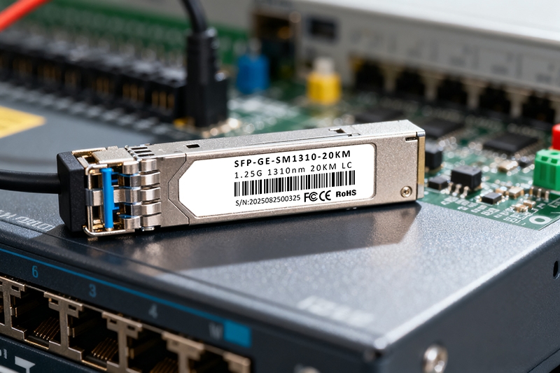 SFP modules are used in transceivers