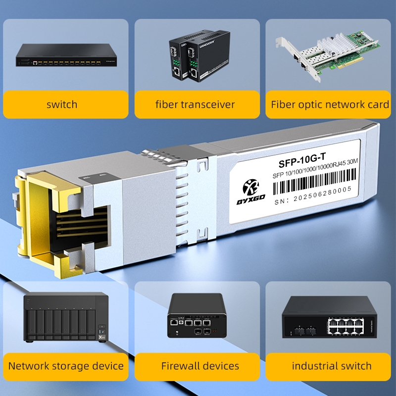 SFP+ to RJ45 Adapter application