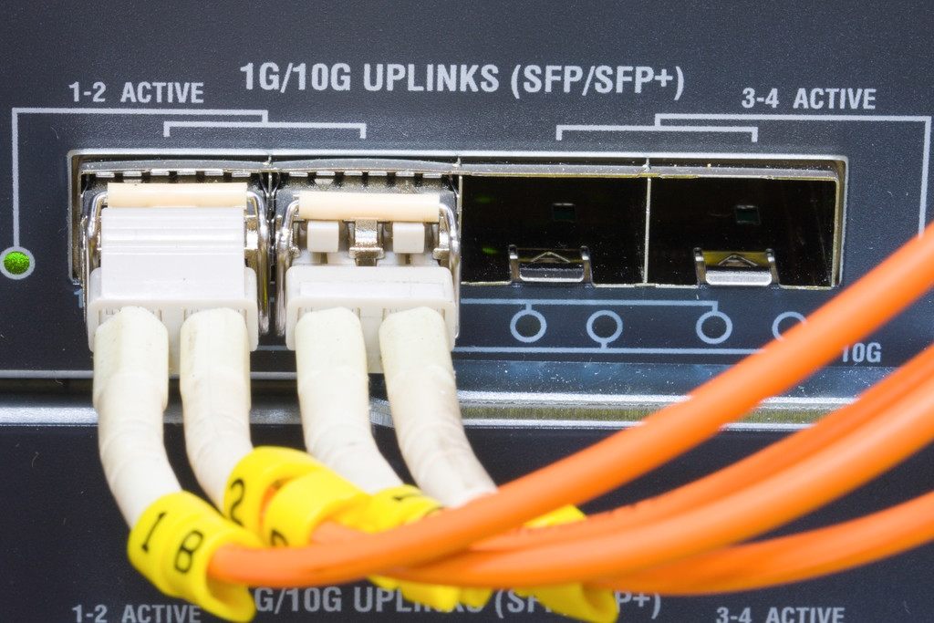 multimode fiber with switch
