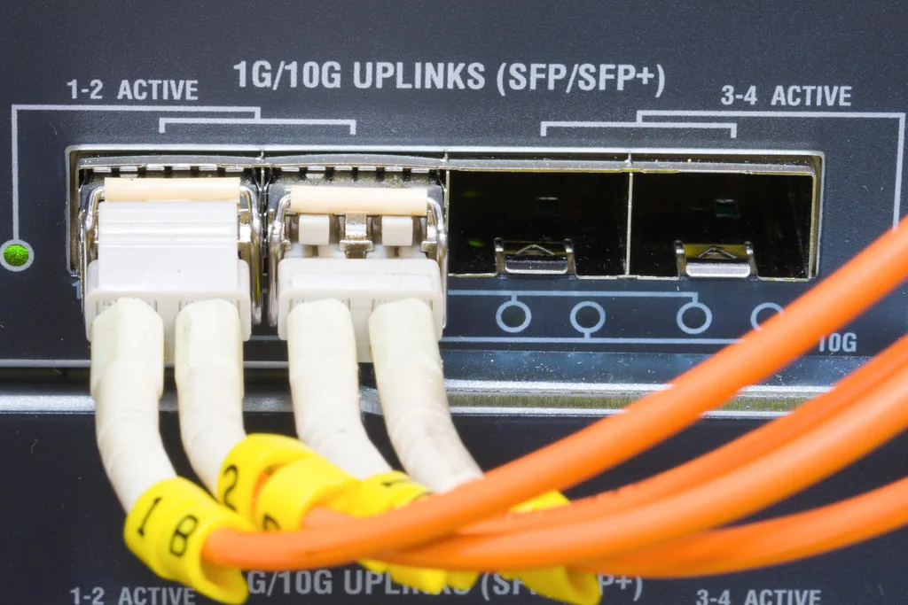 fibre multimode avec commutateur
