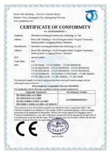 Módulo óptico com certificação CE-EMC