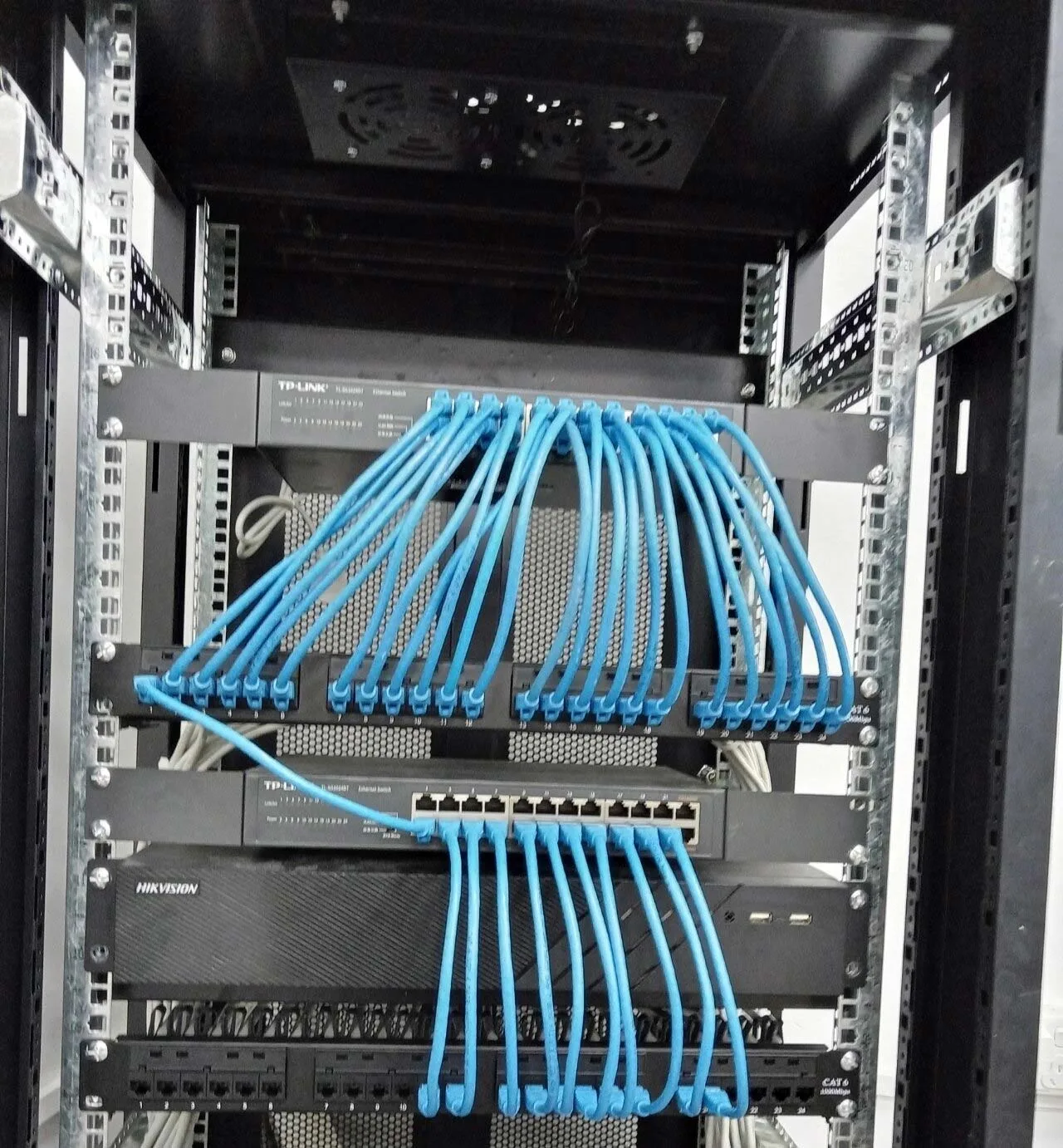 Cableado integral para cables LAN industriales