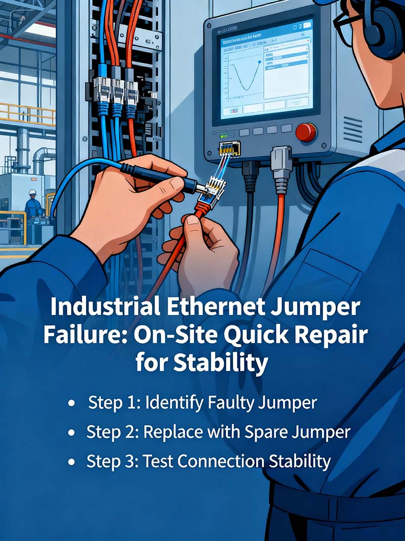 Industrial Ethernet Jumper Failure