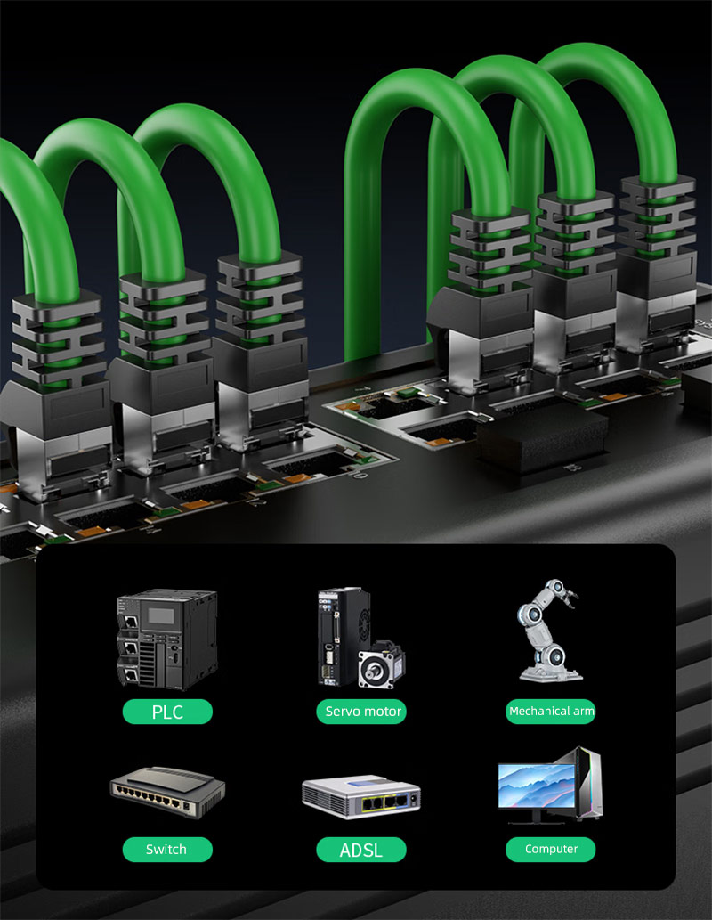 Industrial Ethernet cable usage scenarios
