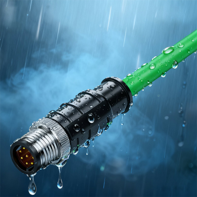 M12 connector IP6/7 waterproof