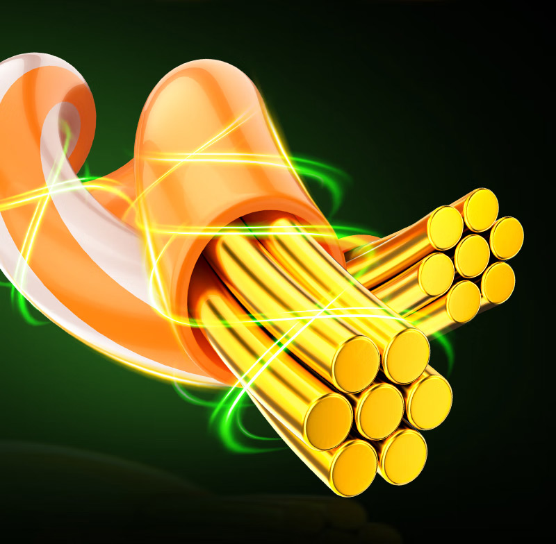 Pure copper wire core