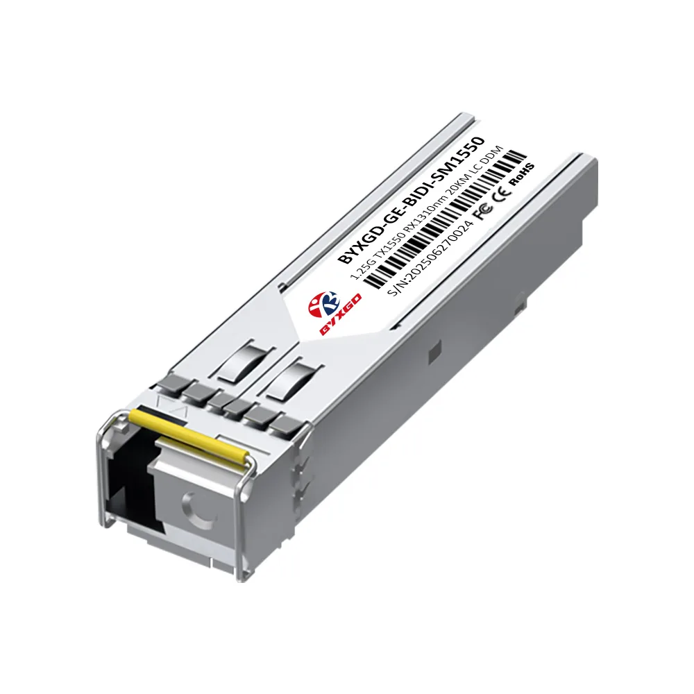 1.25G BIDI TX-1550/RX-1310nm 20KM LC