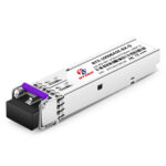 1000BASE-BX-D CSFP 2-Channel BiDi 1490nm-TX/1310nm-RX 10km Duplex LC/UPC SMF