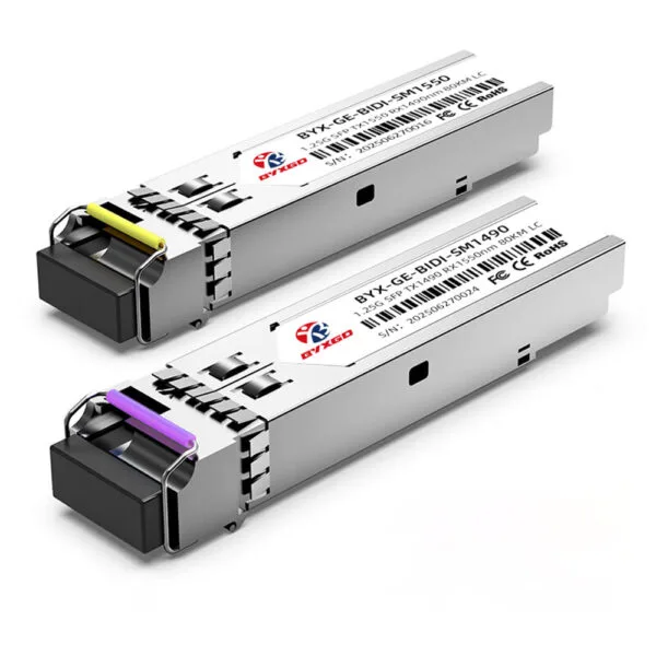 Cisco GLC-BX80-DA kompatibilis 1000BASE-BX-D SFP BiDi 1550nm-TX/1490nm-RX