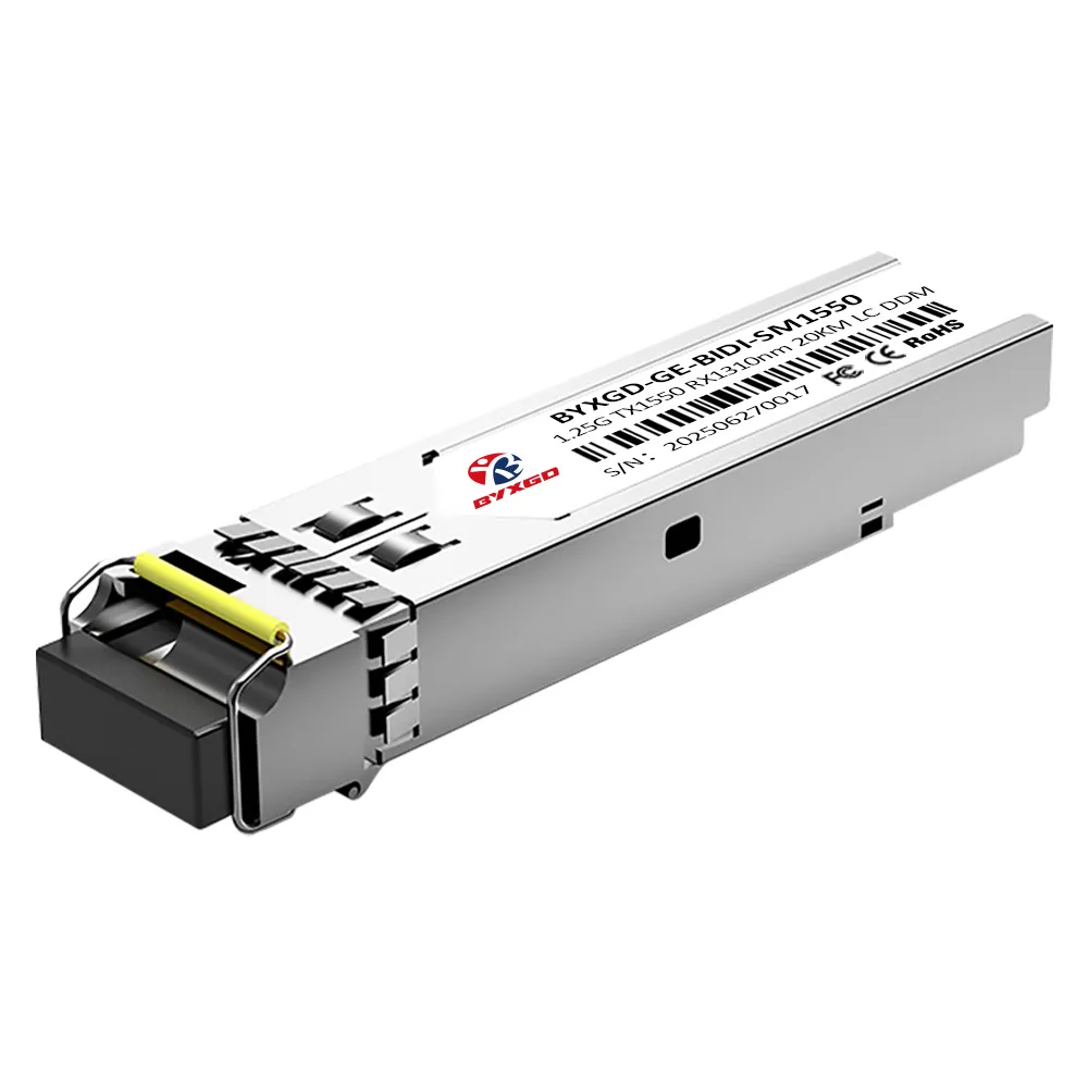 1.25G TX1550/RX1310nm 20KM LC