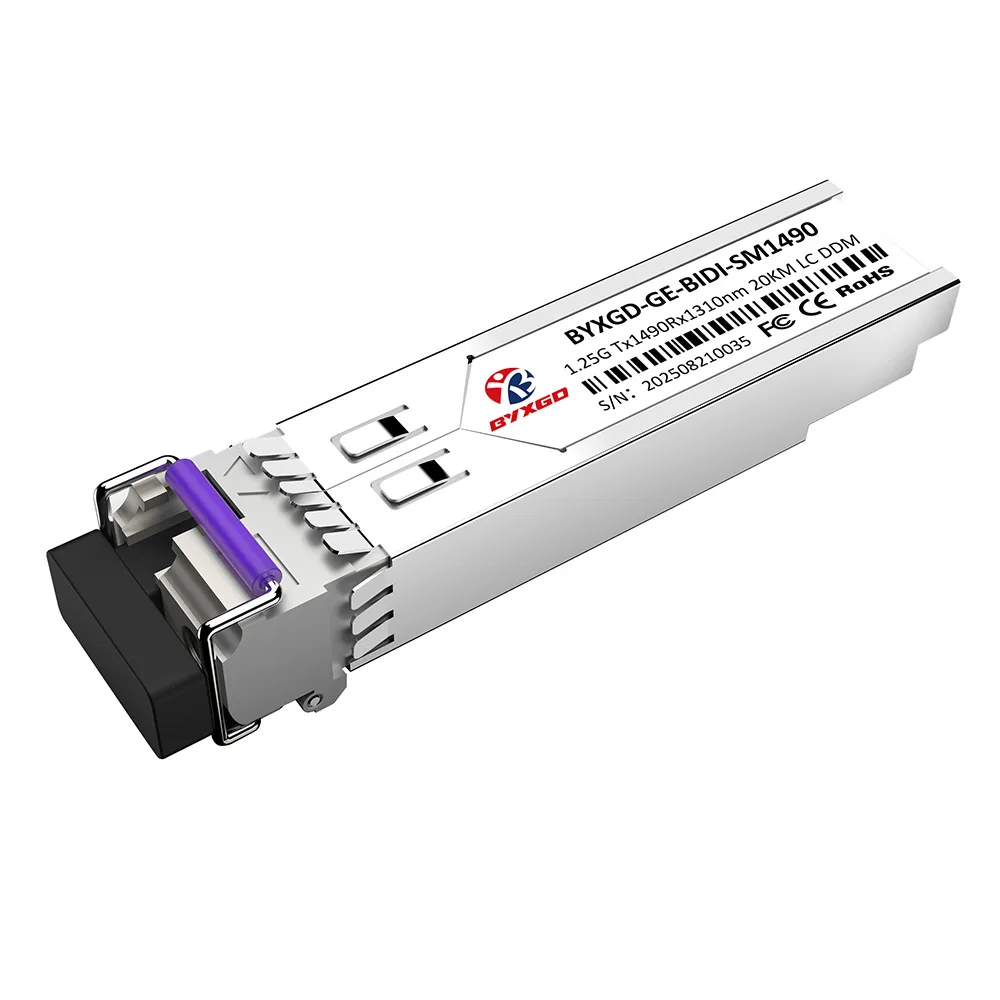 1.25 G Tx1490 Rx1310 nm 20 km LC