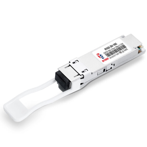 100GBASE-ZR4 QSFP28 1310nm 100km Duplex LC/UPC SMF