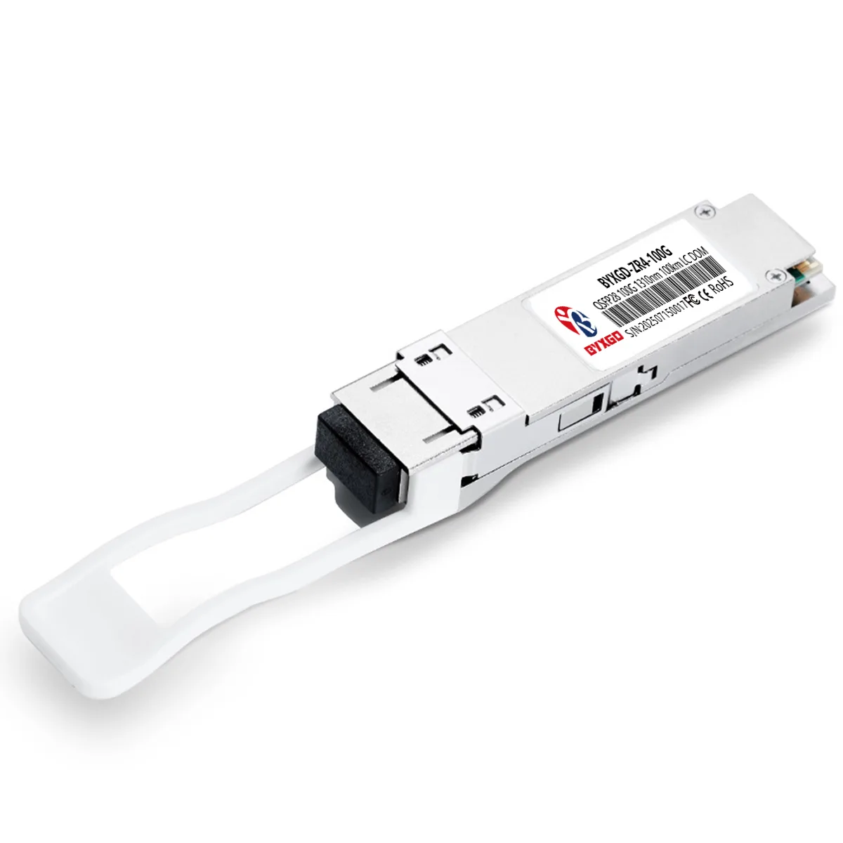 100GBASE-ZR4 QSFP28 1310nm 100km Duplex LC/UPC SMF