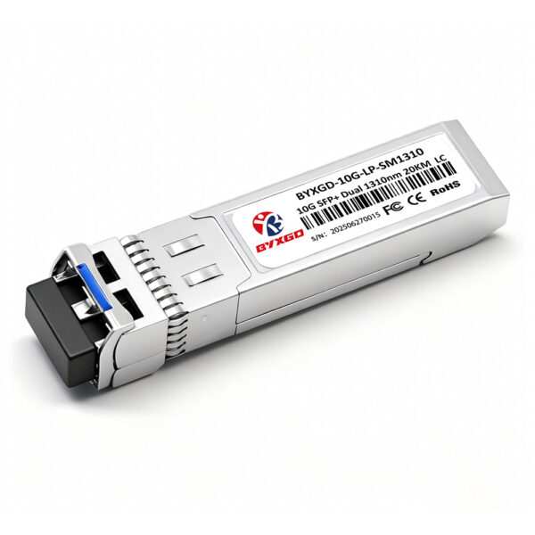 10GBASE-LR SFP+ 1310nm 20km Simplex LC/UPC SMF Transceiver