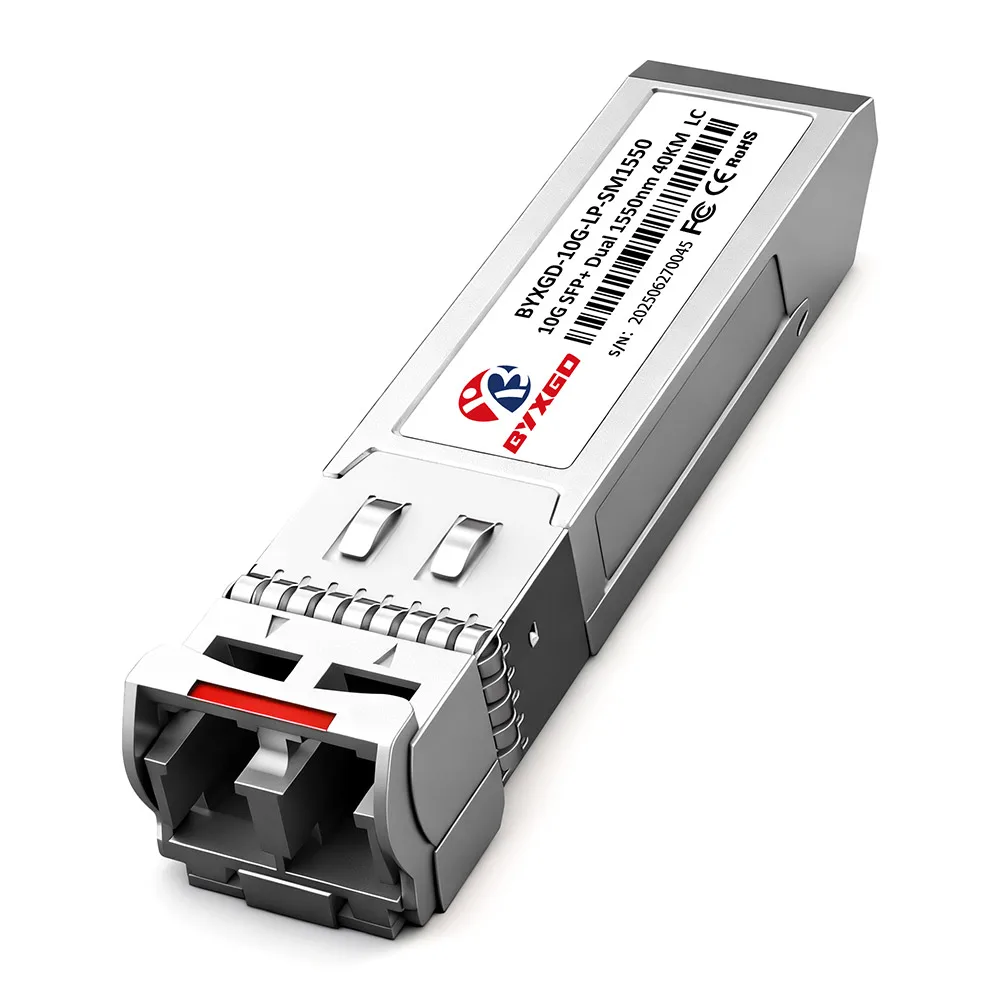 10G SFP+ 1550 nm 40 km Double LC côté