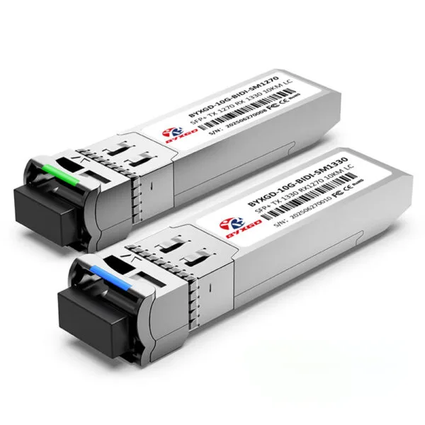 SFP+ 10GBASE-BX10-U BiDi 1270nm-TX/1330nm-RX 10km