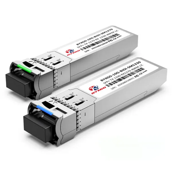 10GBASE-BX40-U SFP+ BiDi 1270nm-TX/1330nm-RX 40km