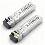 10GBASE-BX100-D SFP+ BiDi 1550nm-TX/1490nm-RX 100km