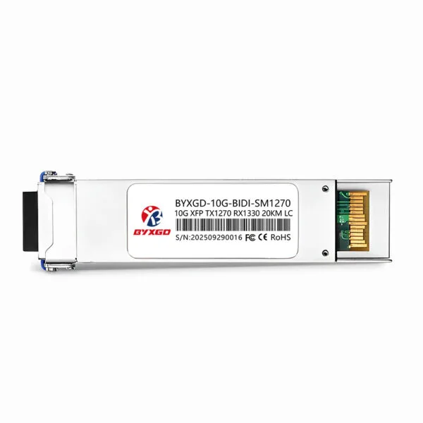 10GBASE-BX XFP BiDi 1270nm-TX/1330nm-RX 20km