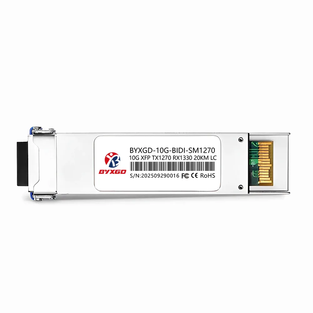 10GBASE-BX XFP BiDi 1270nm-TX/1330nm-RX 20km
