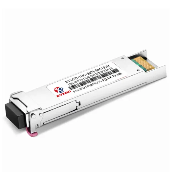 Transceptor XFP BiDi 1330nm-TX/1270nm-RX 20km DDM Simplex LC/UPC SMF