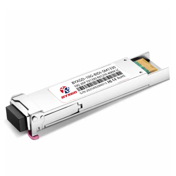 10GBASE-BX XFP BiDi 1330nm-TX/1270nm-RX 40km
