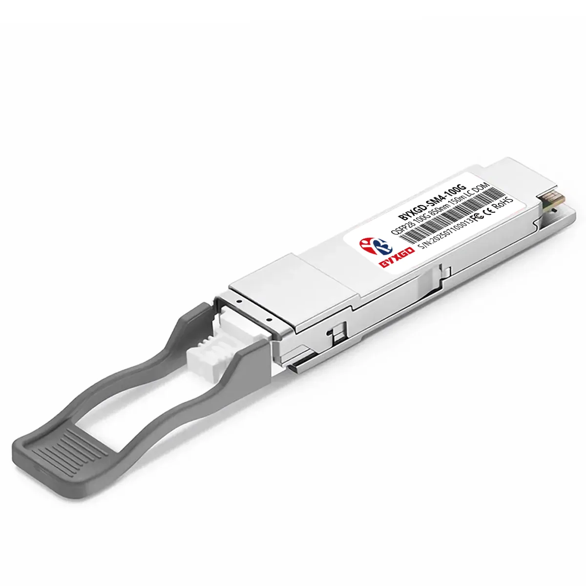 40/100GBASE-SM4 QSFP28 SR-BiDi Dual Rate 850/880/910/940nm 150m DDM