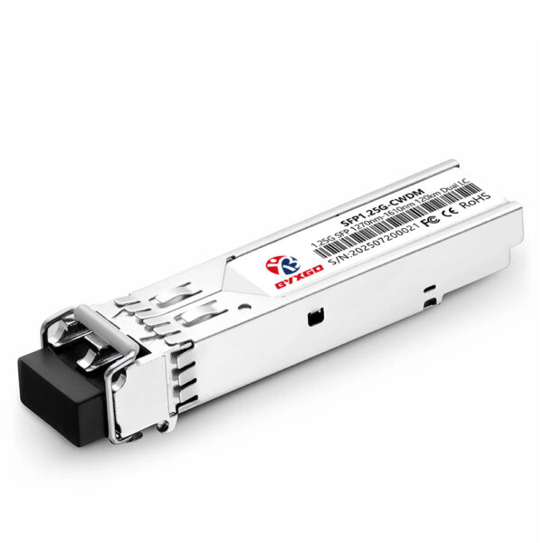 SFP 1000BASE-CWDM 1270nm-1610nm 120km DDM Duplex LC/UPC SMF