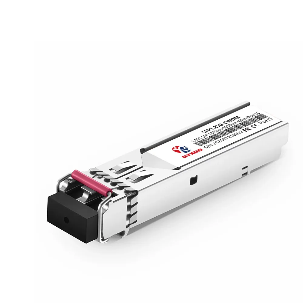 SFP 1000BASE-CWDM 1270nm-1610nm 40km DDM Duplex LC/UPC SMF