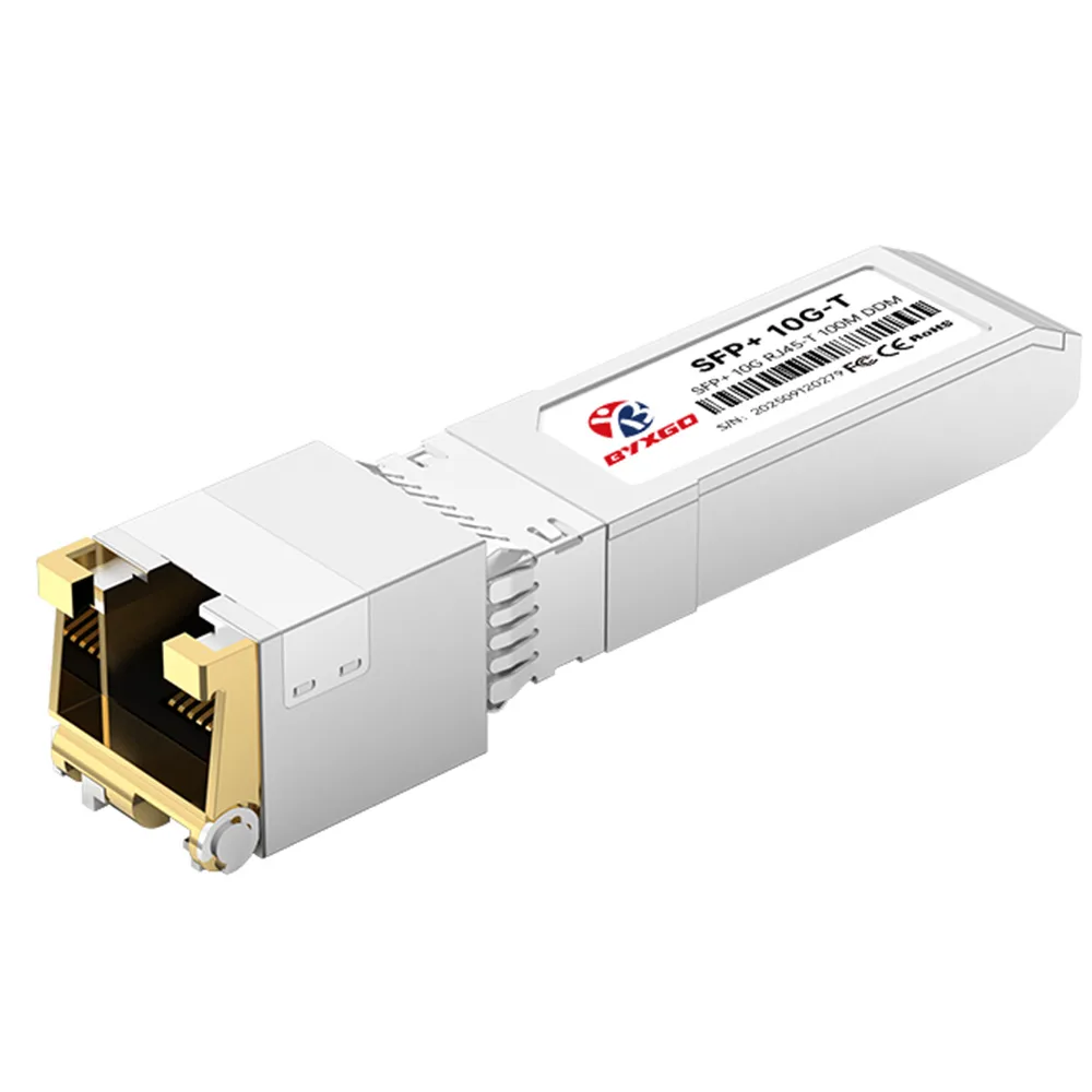Módulo Transceptor RJ-45 de Cobre 10GBASE-T Compatível com Cisco de 100m