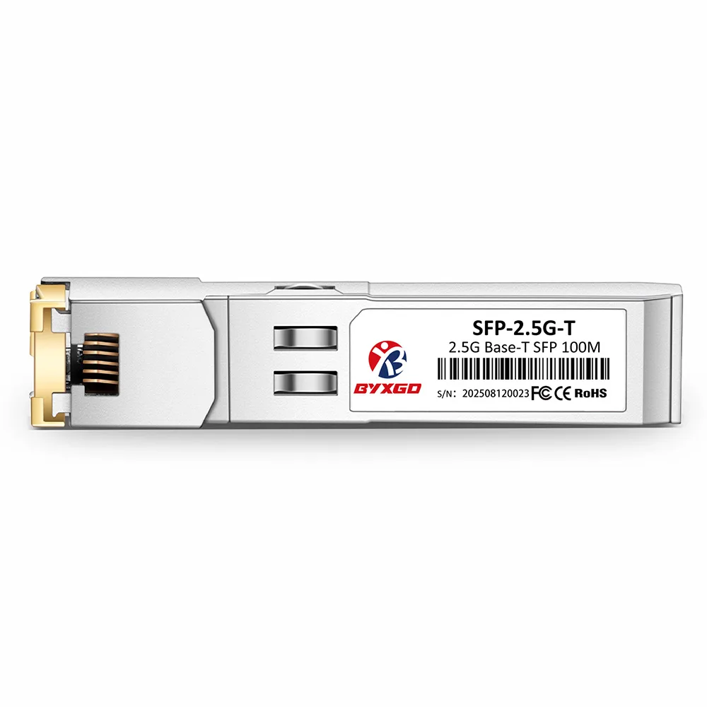 SFP 2.5GBASE-T 100m front