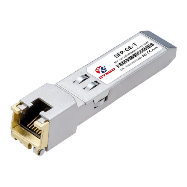 10/100/1000Mbps Cisco Compatible 1000BASE-T SFP Copper RJ45