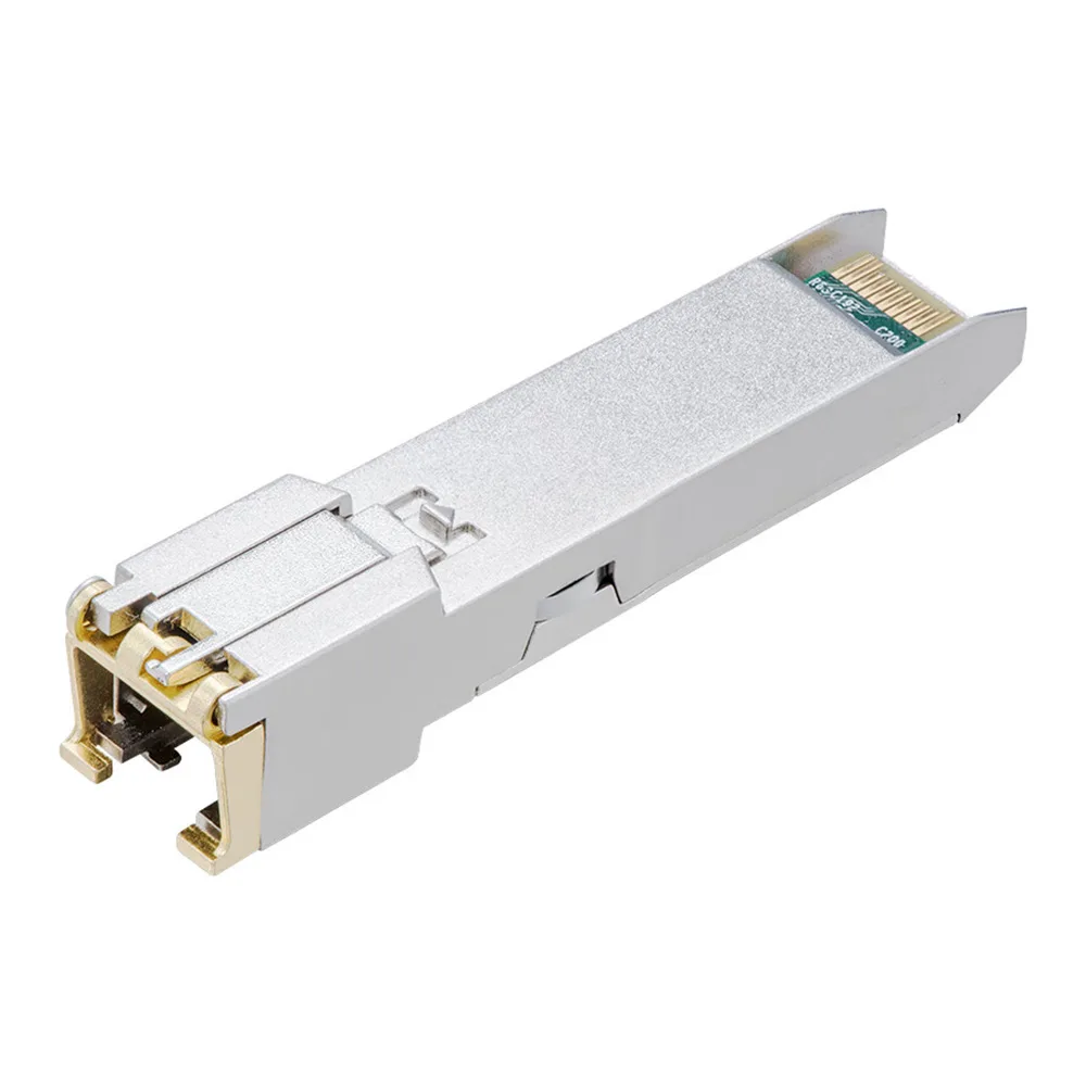 SFP RJ45 1000Mbps 100M back side