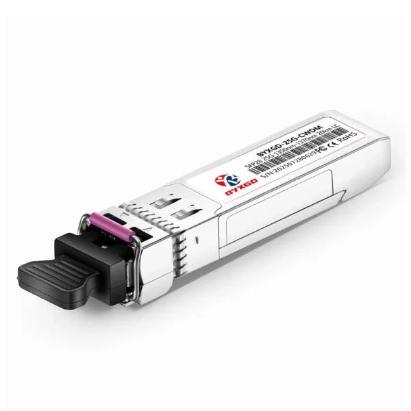 SFP28 25G CWDM 1350 nm-1370 nm 20 km DDM dúplex LC/UPC