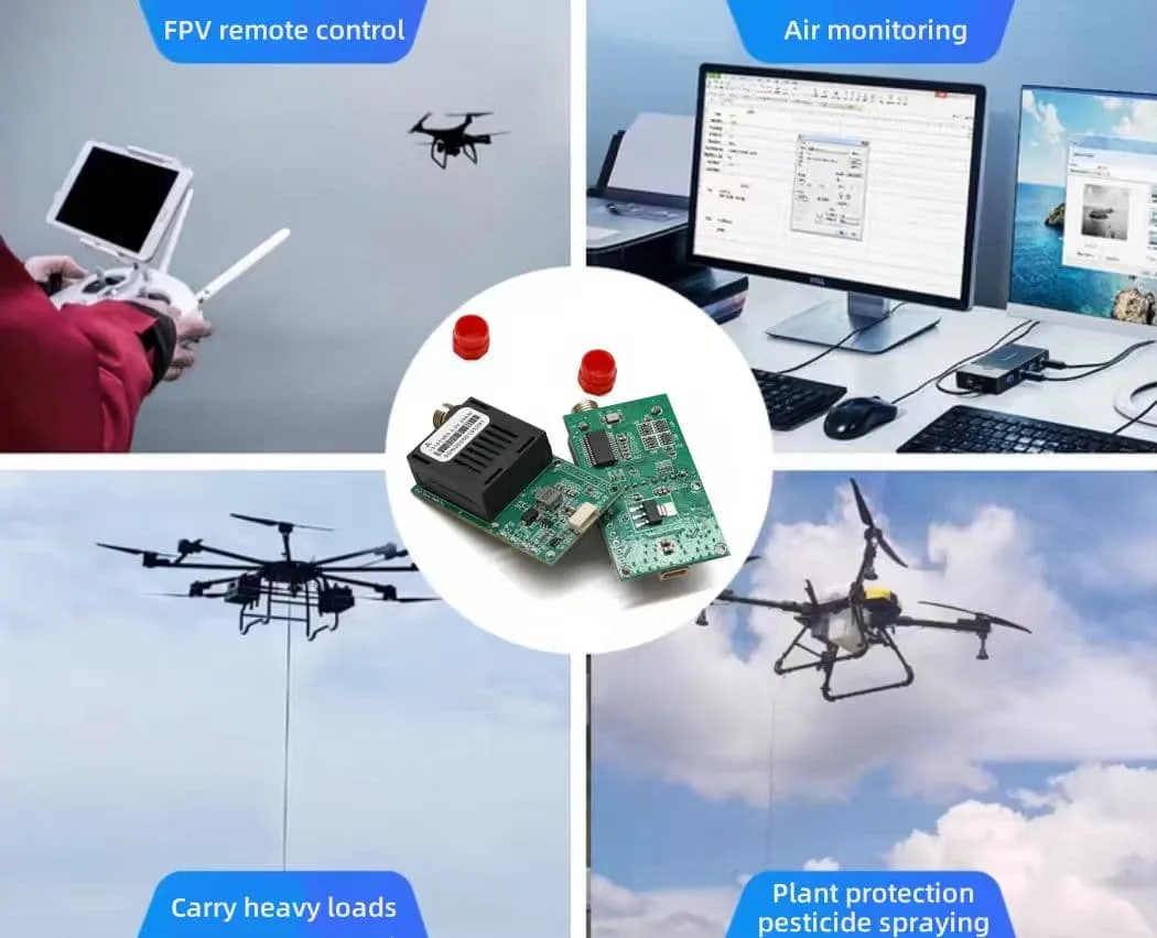 UAV Drone Fiber Optic Transceiver Module Application Scenarios
