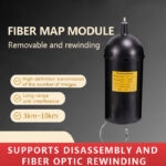 FPV Drone Optical Fiber Kit: 0.26mm G657A2 Fiber Optic Cable Drone Invisible Tether - 3