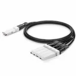 200G QSFP56 do 4 x 50G SFP56 pasywny kabel miedziany z bezpośrednim podłączeniem