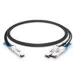 30AWG 200G QSFP56 - 2 x 100G QSFP56 이더넷 액티브 DAC 브레이크아웃 케이블