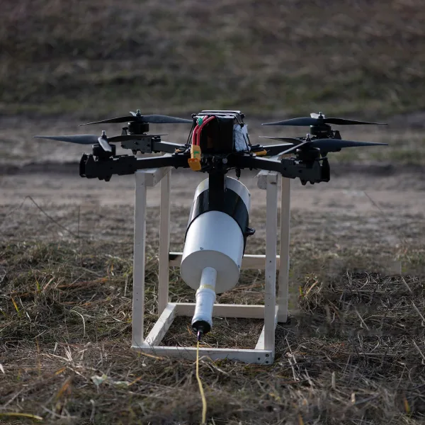 3D Drone Printed Fiber Optic Holder