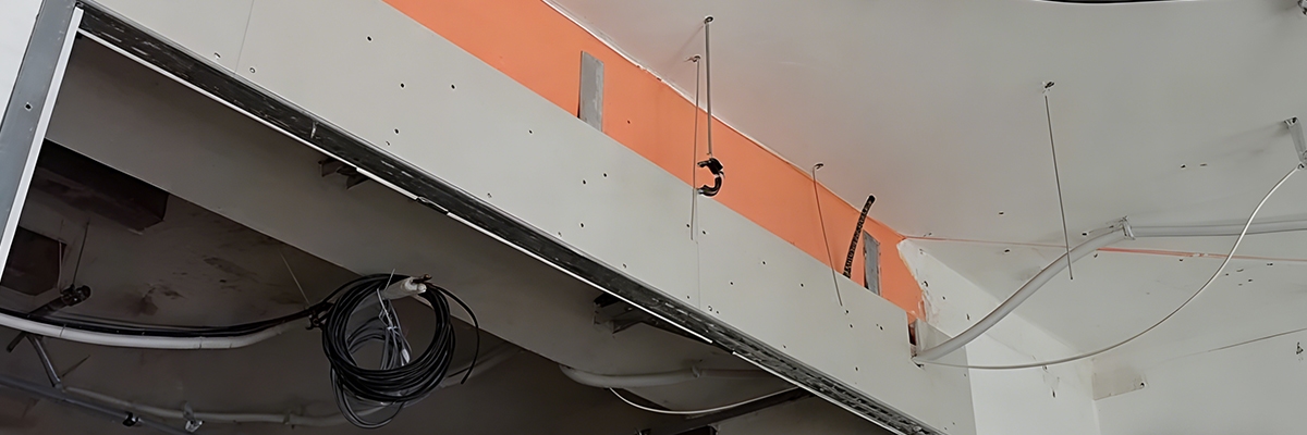 Fiber Optic Cable - Passing Through Doorframe