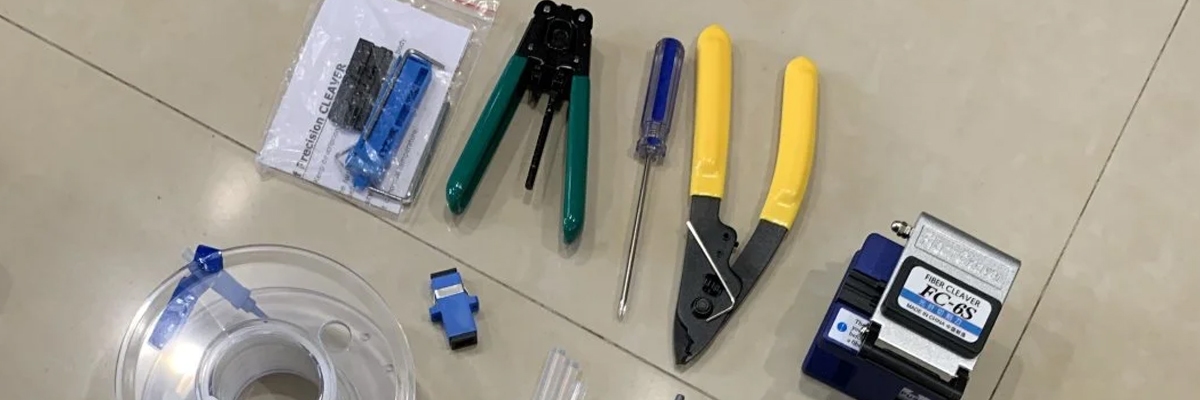 Fiber Optic Cable - Preparing Tools