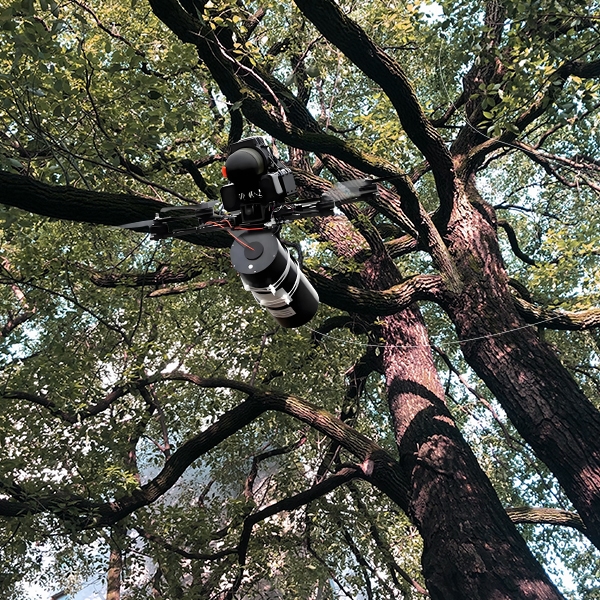 Fiber Optic Drone Cables Snag on Trees