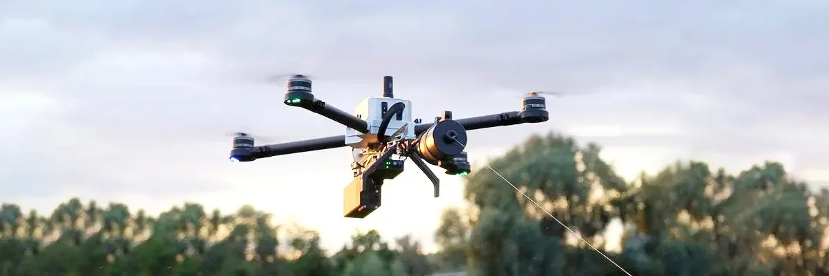 Hướng dẫn vận hành đúng cách máy bay không người lái cáp quang.