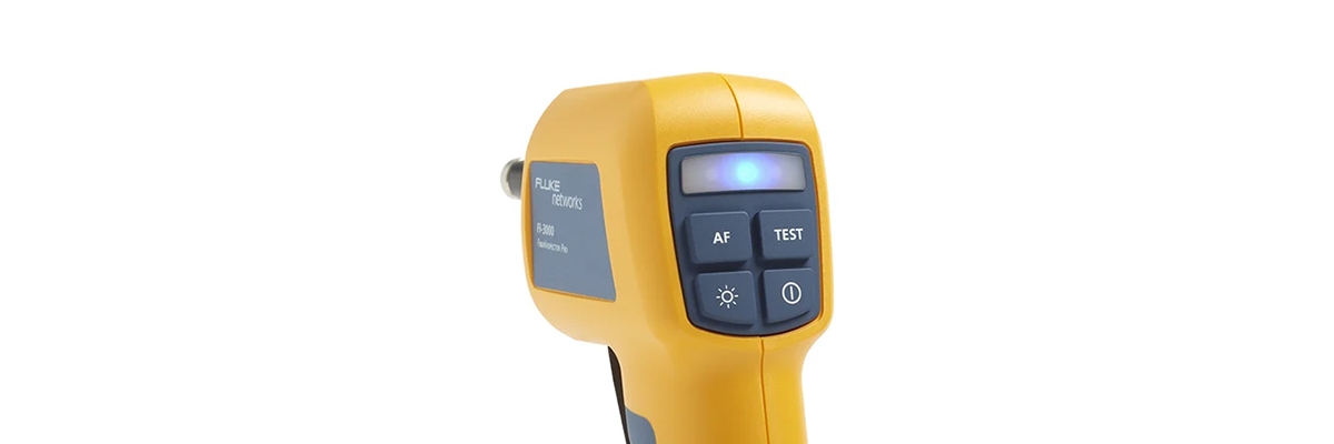 Fiber Optic Fluke handheld tool